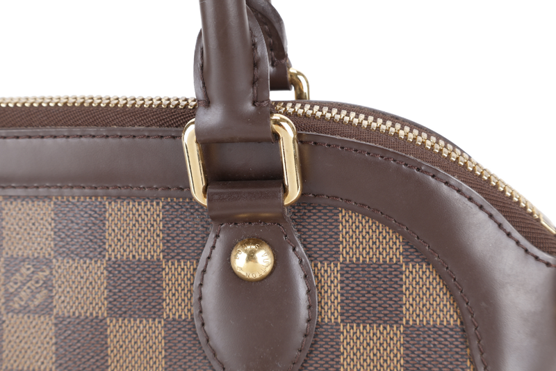 LOUIS VUITTON N51997 TREVI DAMIER EBENE CANVAS GOLD HARDWARE WITH STRAPS NO DUST COVER