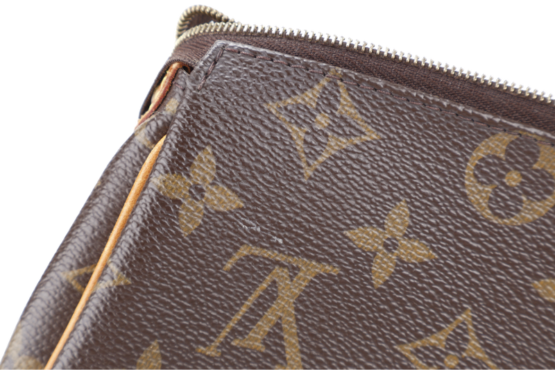 LOUIS VUITTON EVA MONOGRAM CLUTCH WITH STRAPS NO DUST COVER