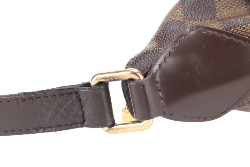LOUIS VUITTON N42250 BLOOMSBURY GM DAMIER EBENE CANVAS GOLD HARDWARE WITH DUST COVER
