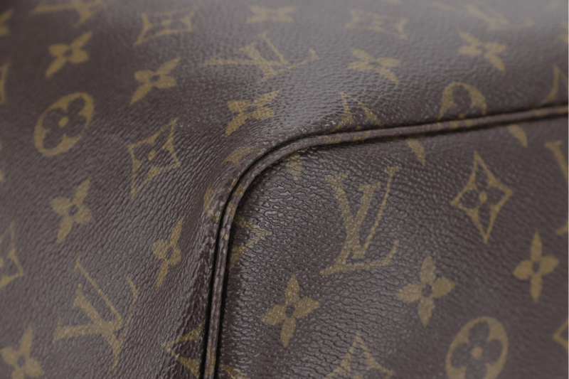 LOUIS VUITTON NEVERFULL GM (M40157) MONOGRAM CANVAS GOLD HARDWARE WITH DUST COVER