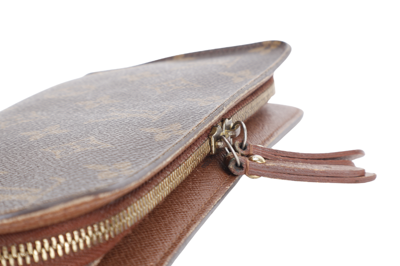 LOUIS VUITTON M60042 PORTEFEUILLE INSOLITE WALLET MONOGRAM CANVAS GOLD HARDWARE NO DUST COVER