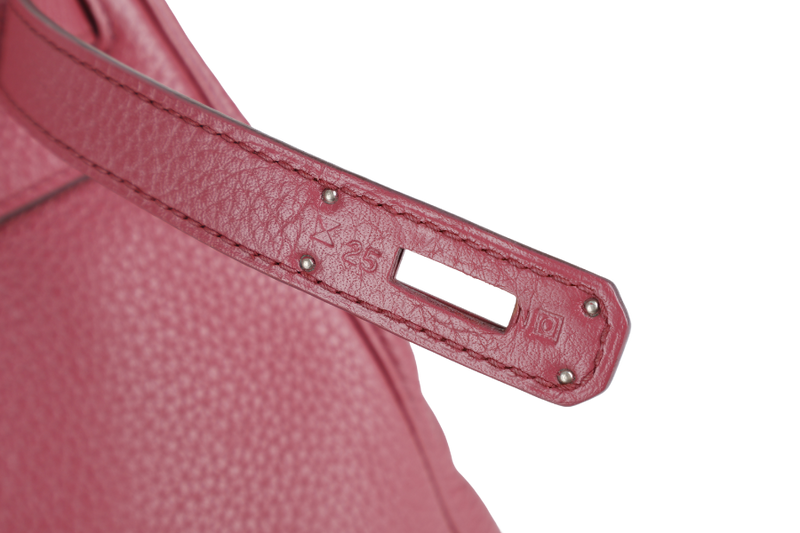 HERMES KELLY 28 (STAMP O) RETOURNE PINK TOGO LEATHER WITH STRAP, KEYS&LOCK, RAINCOAT, DUST COVER & BOX