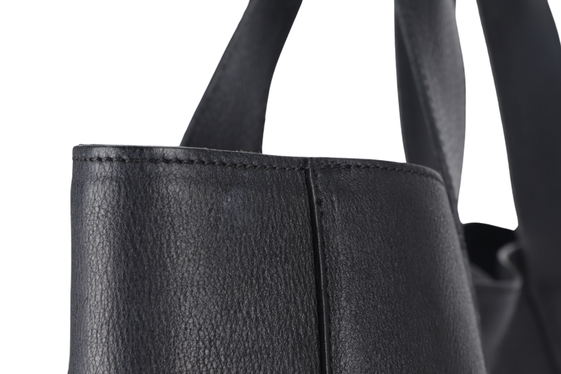 MULBERRY LARGE BLACK LEATHER TOTE GOLD HARDWARE WITH DUST COVER