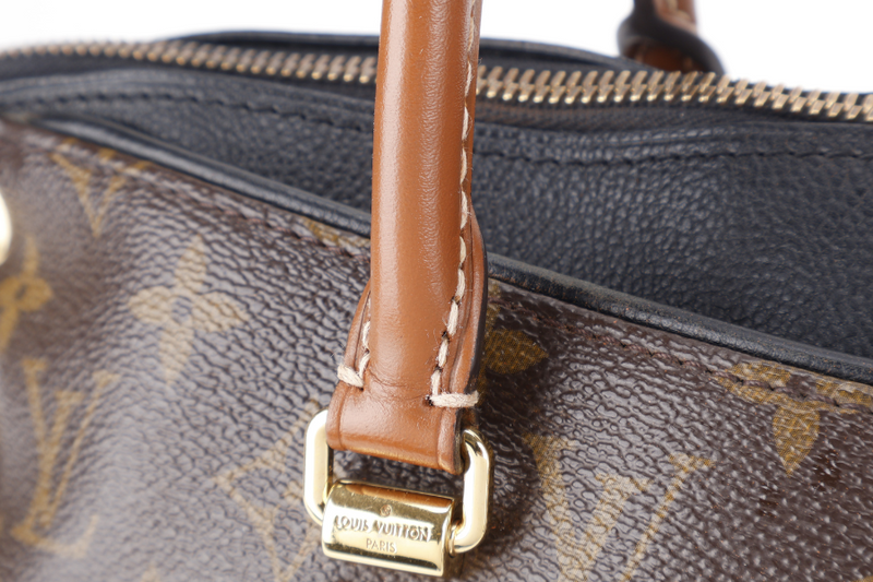LOUIS VUITTON PALLAS MONOGRAM GOLD HARDWARE WITH STRAPS NO DUST COVER