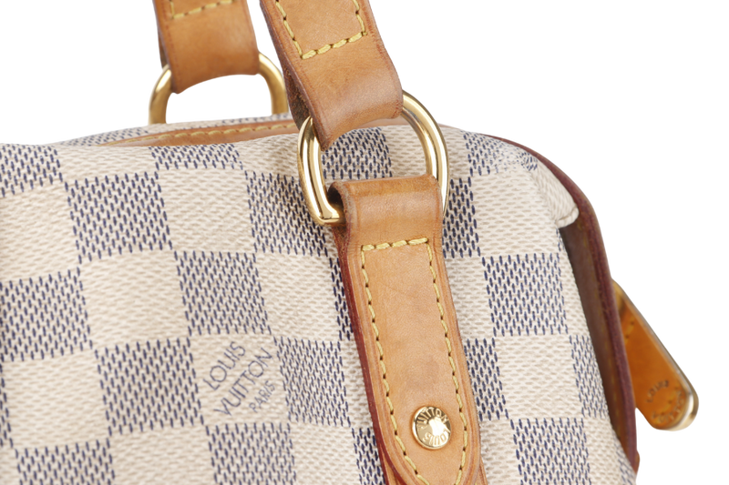 LOUIS VUITTON STRESA PM (N42220) DAMIER AZUR GOLD HARDWARE NO DUST COVER