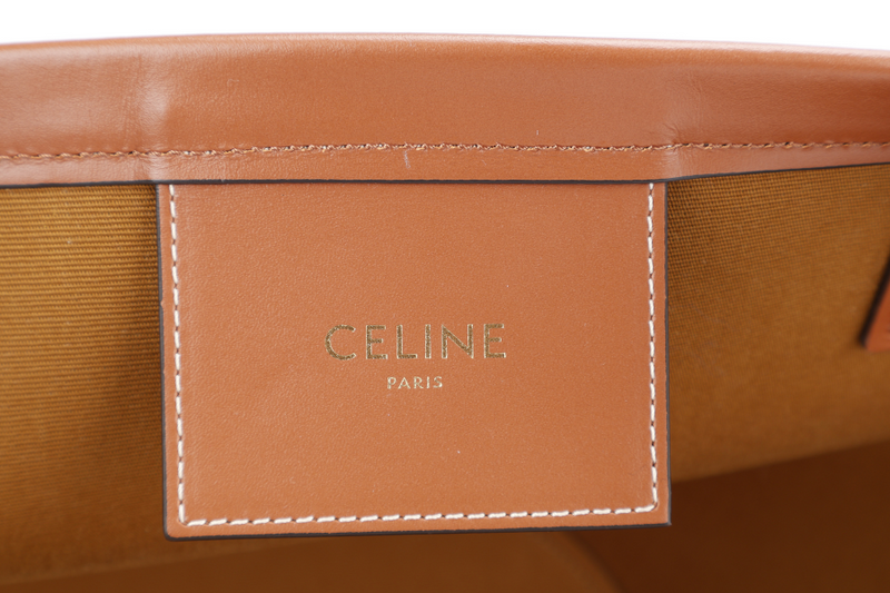 CELINE COUFFIN BAG MEDIUM BLACK LEATHER HANDBAG WITH DUST COVER