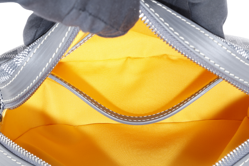 GOYARD CAP-VERT GREY GOYARDINE SLING BAG WITH DUST COVER