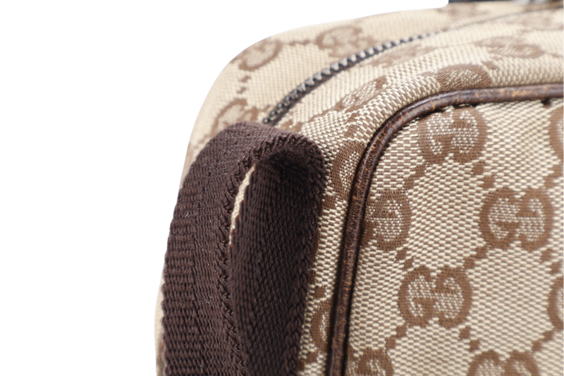 GUCCI MESENGER BAG CANVAS SILVER HARDWARE NO DUST COVER