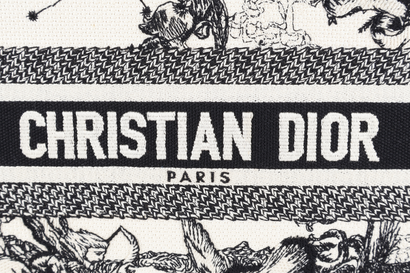 CHRISTIAN DIOR SMALL BOOK TOTE HERCULES WITH DUST COVER