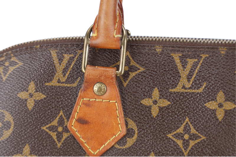 LOUIS VUITTON M53151 ALMA PM MONOGRAM CANVAS GOLD HARDWARE NO DUST COVER