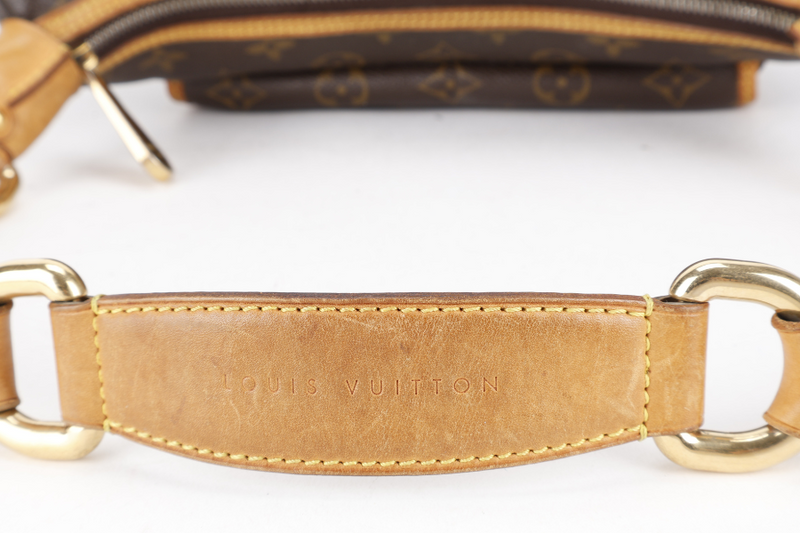 LOUIS VUITTON TIKAL GM SHOULDER BAG (M40077) MONOGRAM CANVAS GOLD HARDWARE NO DUST COVER