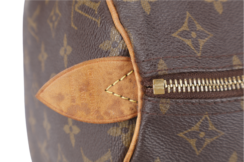 LOUIS VUITTON M41526 SPEEDY 30 MONOGRAM CANVAS GOLD HARDWARE NO DUST COVER
