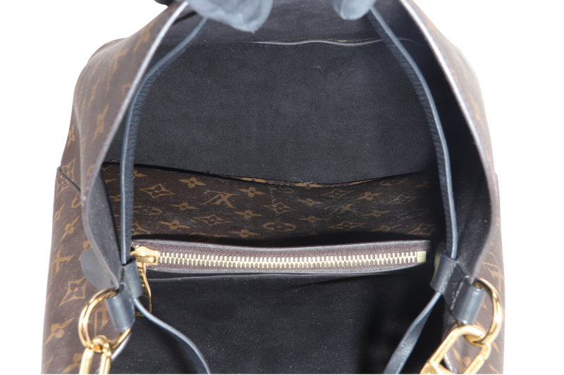 LOUIS VUITTON M44020 NEO NOE MM BROWN MONOGRAM CANVAS GOLD HARDWARE NO DUST COVER