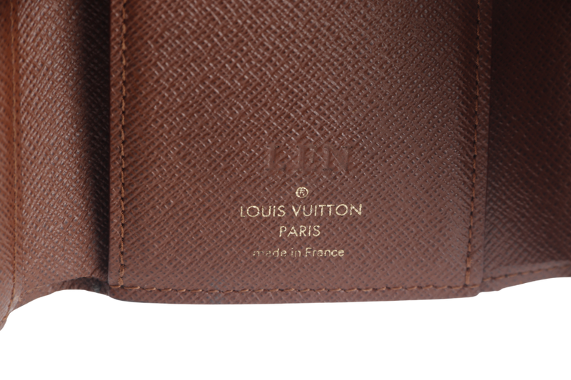 LOUIS VUITTON VICTORINE WALLET (M62472) BROWN MONOGRAM CANVAS GOLD HARDWARE NO DUST COVER