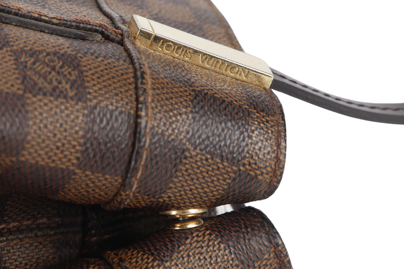 LOUIS VUITTON MARYLEBONE PM (N41215) DAMIER EBENE GOLD HARDWARE WITH DUST COVER