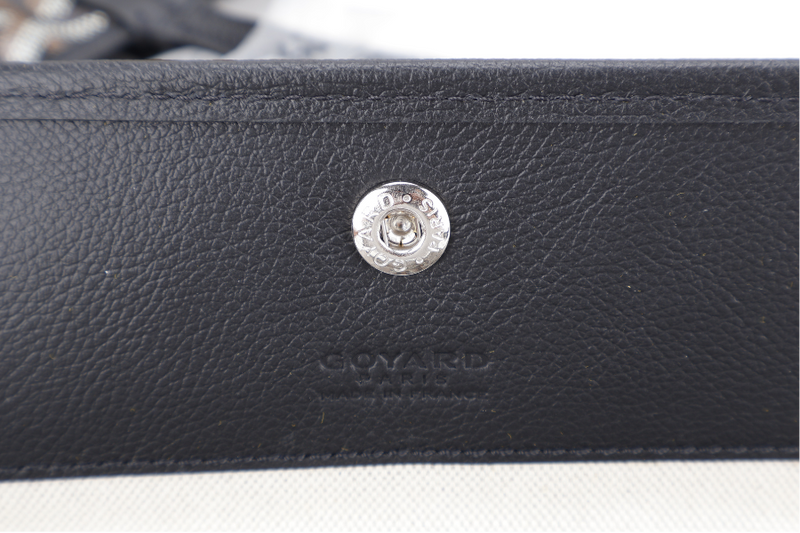 GOYARD SAINT LOUIS GM BAG BLACK COLOR WITH DUST COVER