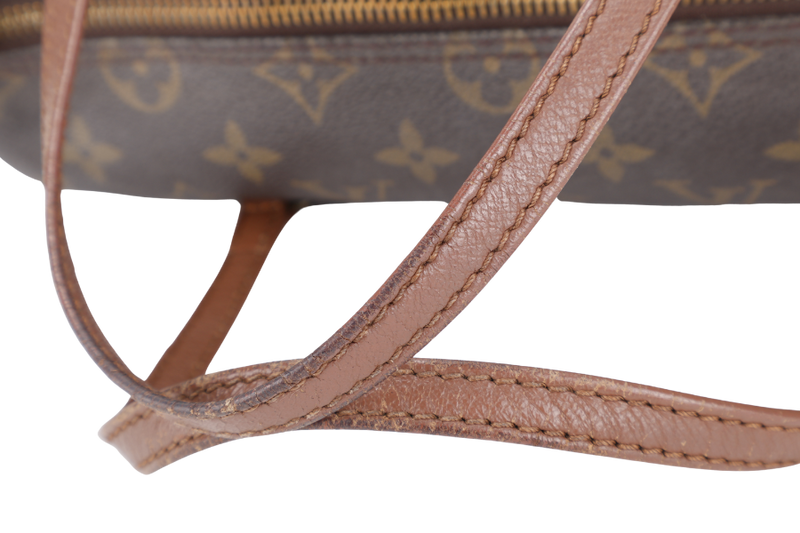 LOUIS VUITTON PAPILLON 26 MONOGRAM COATED CANVAS GOLD HARDWARE WITH DUST COVER