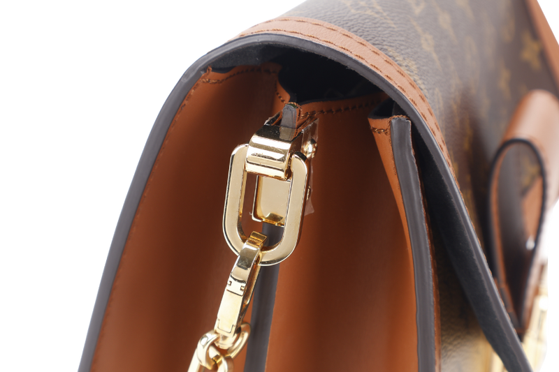 LOUIS VUITTON M44391 DAUPHINE MM MONOGRAM REVERSE GOLD HARDWARE WITH DUST COVER