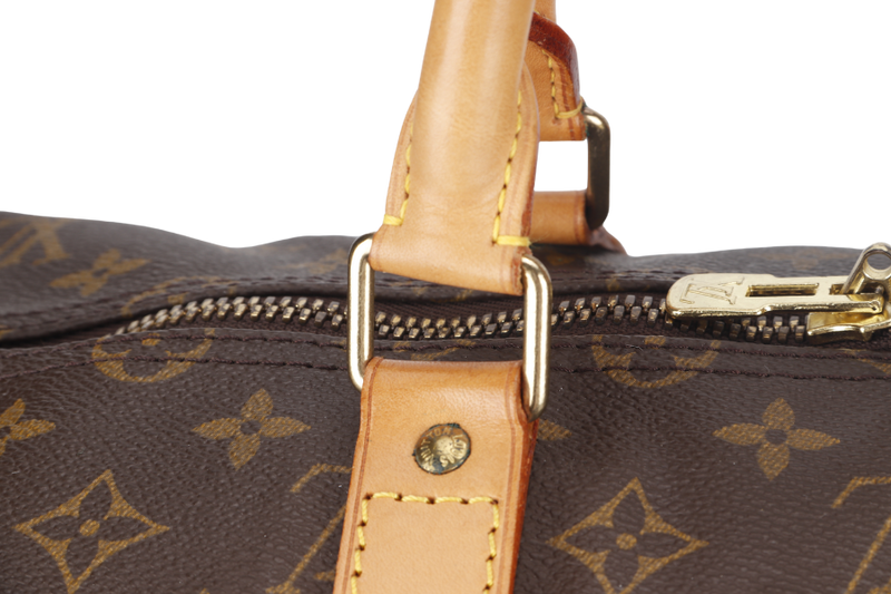 LOUIS VUITTON KEEPALL 55 (M41424) BROWN MONOGRAM CANVAS GOLD HARDWARE SP0974 NO DUST COVER