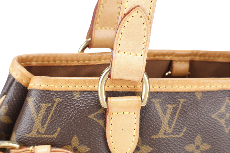 LOUIS VUITTON BATIGNOLLES VERTICAL MONOGRAM CANVAS GOLD HARDWARE WITH DUST COVER