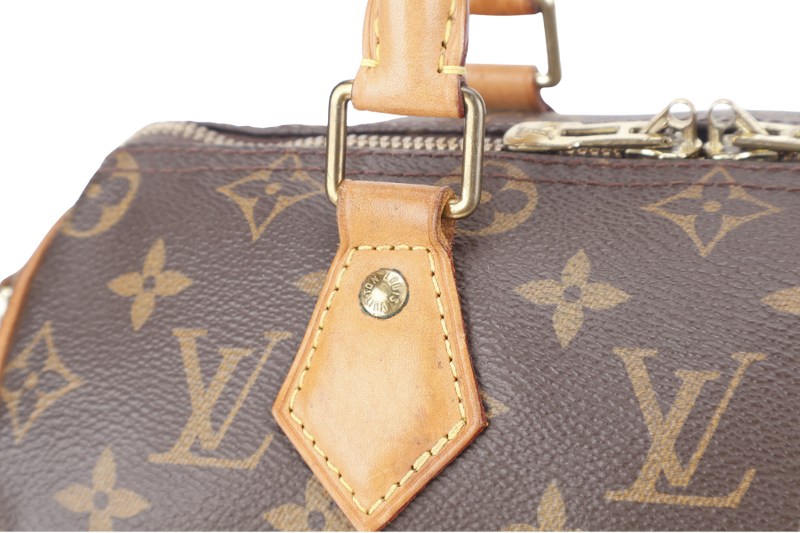 LOUIS VUITTON M41113 SPEEDY 25 BANDOULIERE MONOGRAM CANVAS WITH SLING, KEY&LOCK AND DUST COVER