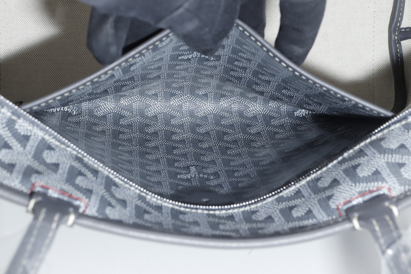 GOYARD ARTOIS PM TOTE GREY COLOR WITH DUST COVER