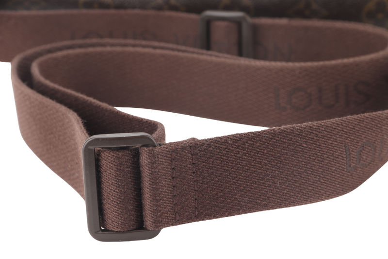 LOUIS VUITTON MM NOBOURG SHOULDER BAG MONOGRAM CANVAS WITH GOLD HARDWARE NO DUST COVER