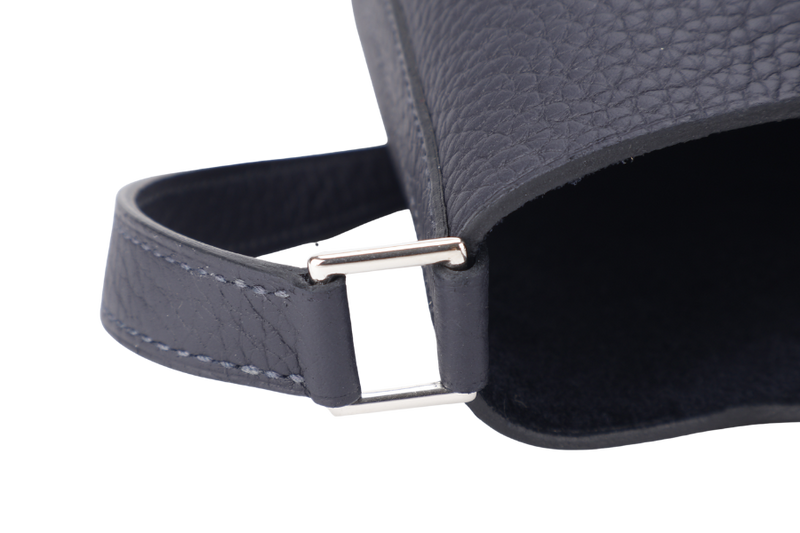 HERMES PICOTIN 18 CABAN CLEMENCE LEATHER STAMP K (YEAR 2025) WITH SILVER HARDWARE WITH LOCK&KEYS, DUST COVER AND BOX