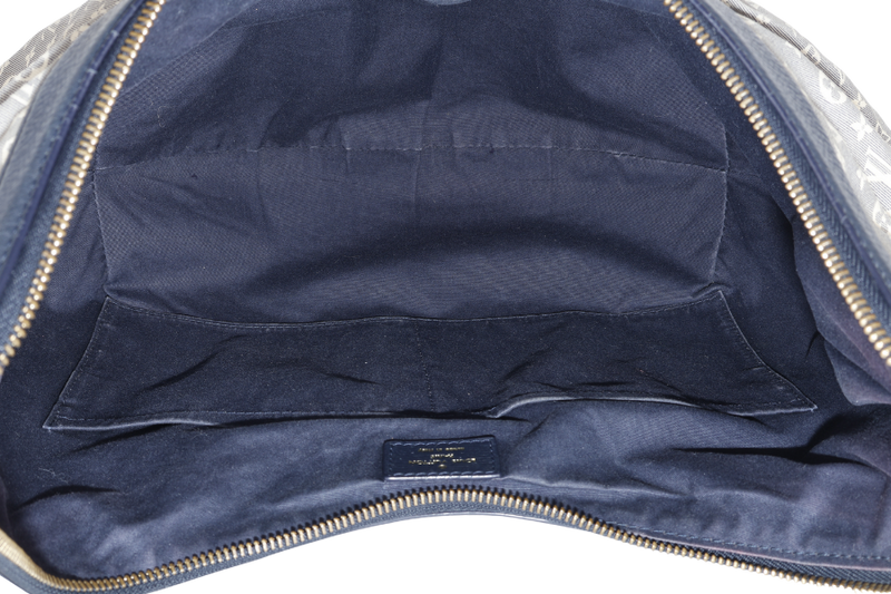 LOUIS VUITTON M40404 IDYLLE RHAPSODY MM NAVY BLUE MONOGRAM CANVAS GOLD HARDWARE WITH DUST COVER
