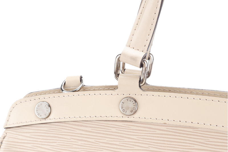 LOUIS VUITTON BREA MM DUNE EPI LEATHER SILVER HARDWARE WITH STRAPS AND DUST COVER