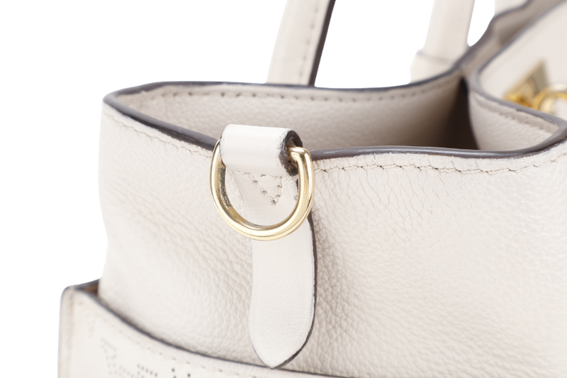 LOUIS VUITTON M20600 ON MY SIDE BEIGE CALF LEATHER GOLD HARDWARE WITH DUST COVER AND STRAPS