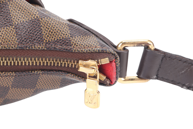 LOUIS VUITTON N42250 BLOOMSBURY GM DAMIER EBENE CANVAS GOLD HARDWARE WITH DUST COVER