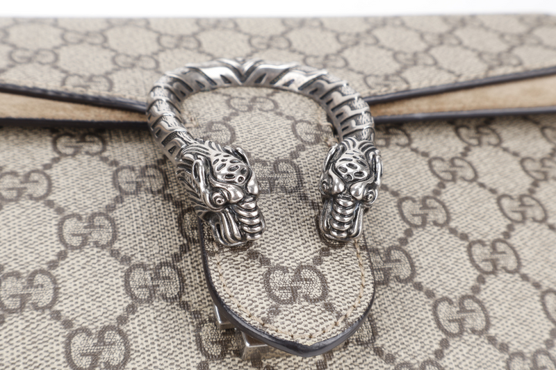 GUCCI DIONYSUS GG SILVER HARDWARE SHOULDER BAG NO DUST COVER