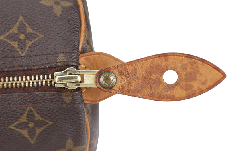 LOUIS VUITTON M41526 SPEEDY 30 MONOGRAM CANVAS GOLD HARDWARE NO DUST COVER