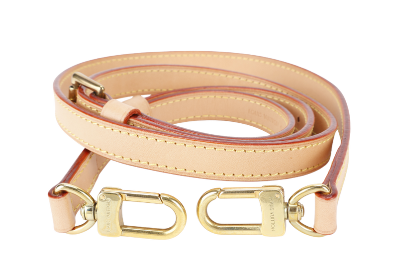 LOUIS VUITTON ELLIPSE BAG PM MONOGRAM CANVAS GOLD HARDWARE WITH DUST COVER AND LONG STRAP