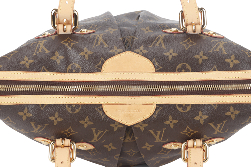 LOUIS VUITTON PALERMO GM MONOGRAM WITH STRAPS AND DUST COVER