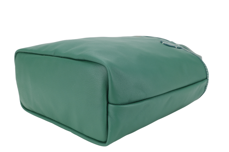 GOYARD ANJOU MINI BAG GREEN COLOR WITH DUST COVER