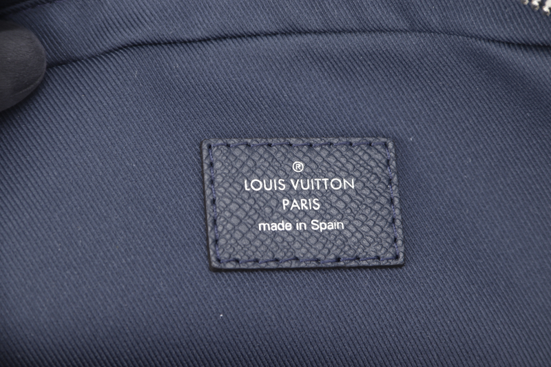 LOUIS VUITTON ALEX MESSENGER BB (M30265) NAVY BLUE TAIGA LEATHER GOLD HARDWARE WITH DUST COVER