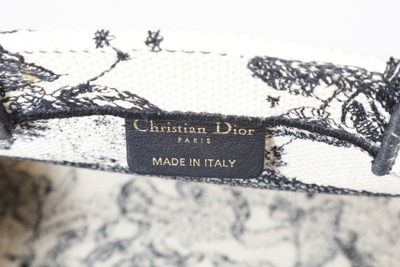 CHRISTIAN DIOR SMALL BOOK TOTE HERCULES WITH DUST COVER