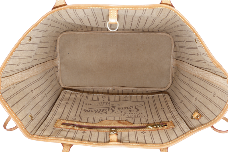 LOUIS VUITTON M46975 NEVERFULL PM MONOGRAM CANVAS GOLD HARDWARE NO DUST COVER
