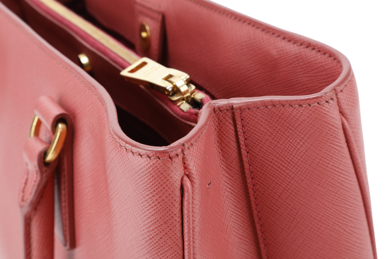 PRADA BN1874 SAFFIANO LUX TAMARIS COLOR GOLD HARDWARE WITH CARD, STRAPS NO DUST COVER