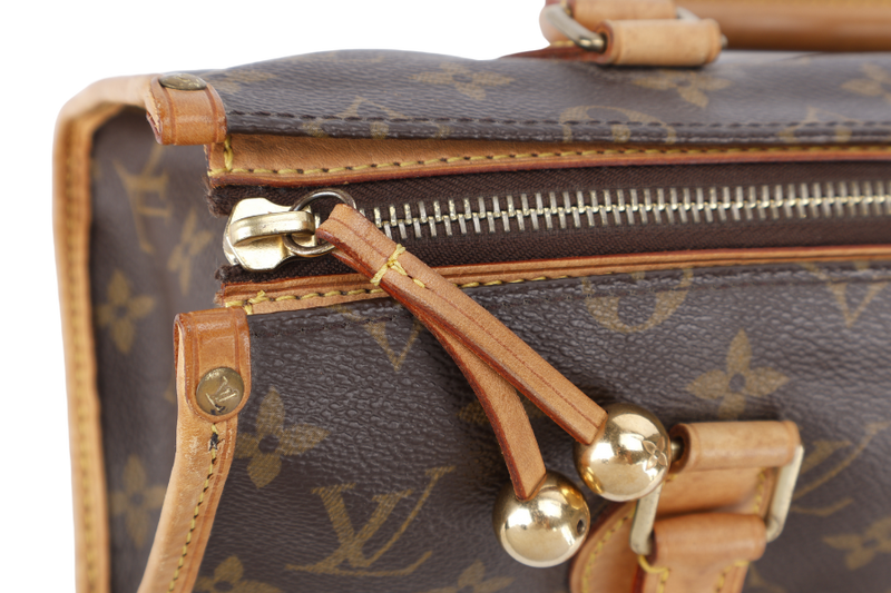 LOUIS VUITTON M40009 POPINCOURT BAG MONOGRAM CANVAS GOLD HARDWARE WITH DUST COVER