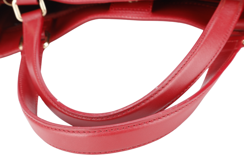 BURBERRY RAVENSCLON PINK HAYMARKET CHECK HANDBAG WITH DUST COVER