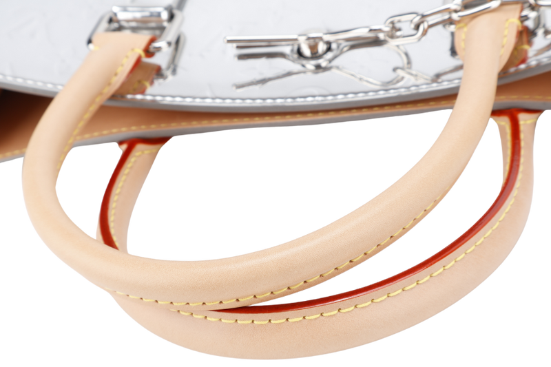 LOUIS VUITTON M45884 SAC PLAT MONOGRAM MIRROR BAG WITH STRAPS AND DUST COVER