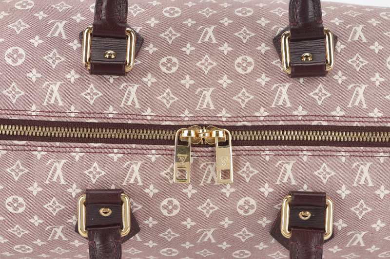 LOUIS VUITTON SPEEDY BANDOULIERE 30 (MB3173) MINI LIN MONOGRAM CANVAS GOLD HARDWARE WITH SLING