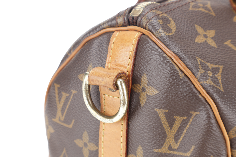 LOUIS VUITTON M41113 SPEEDY 25 BANDOULIERE MONOGRAM CANVAS WITH SLING, KEY&LOCK AND DUST COVER
