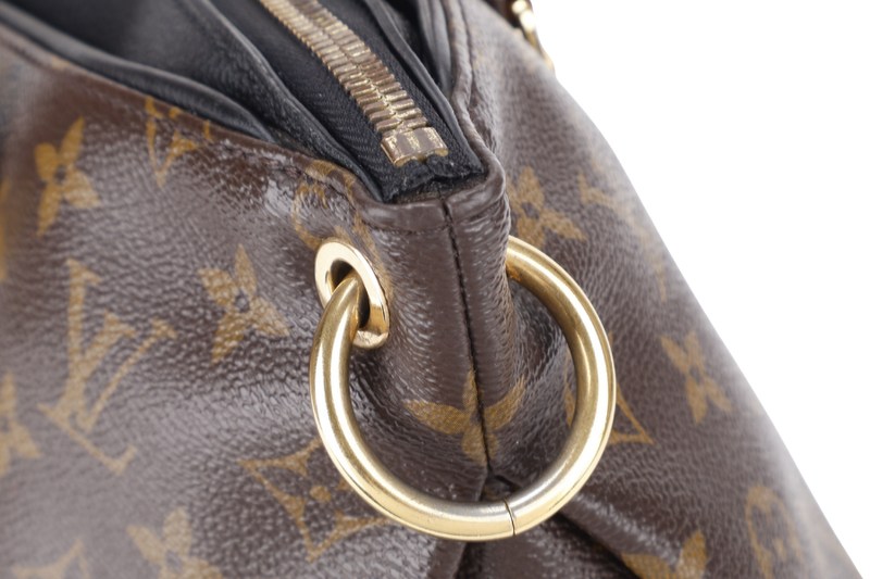 LOUIS VUITTON PALLAS MONOGRAM GOLD HARDWARE WITH STRAPS NO DUST COVER