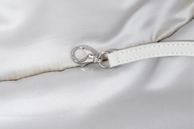 CHANEL ON THE ROAD TOTE BAG SHOULDER QUILTED LEATHER GREY (1333xxxx) SILVER HARDWARE NO DUST COVER