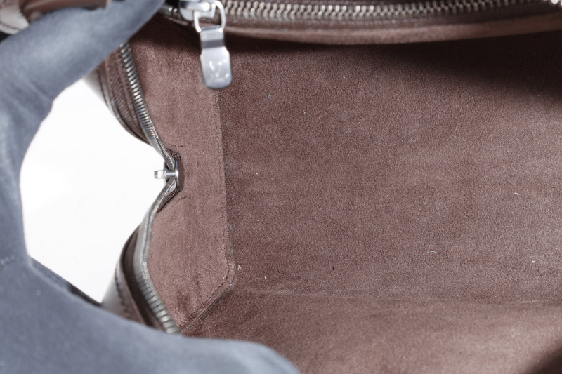 LOUIS VUITTON POINT-NEUF DARK BROWN EPI LEATHER SILVER HARDWARE NO DUST COVER