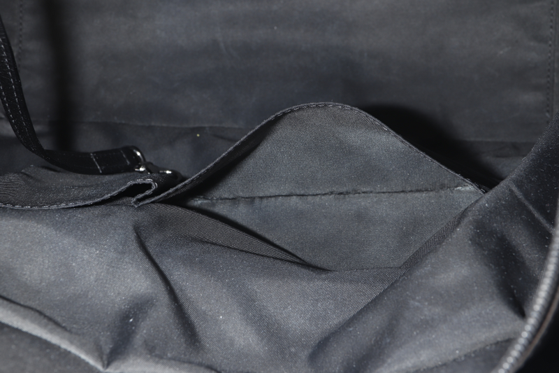 CHANEL PARIS BIARRITZ TOTE BAG (1139xxxx) LARGE BLACK CALFSKIN SILVER HARDWARE NO DUST COVER